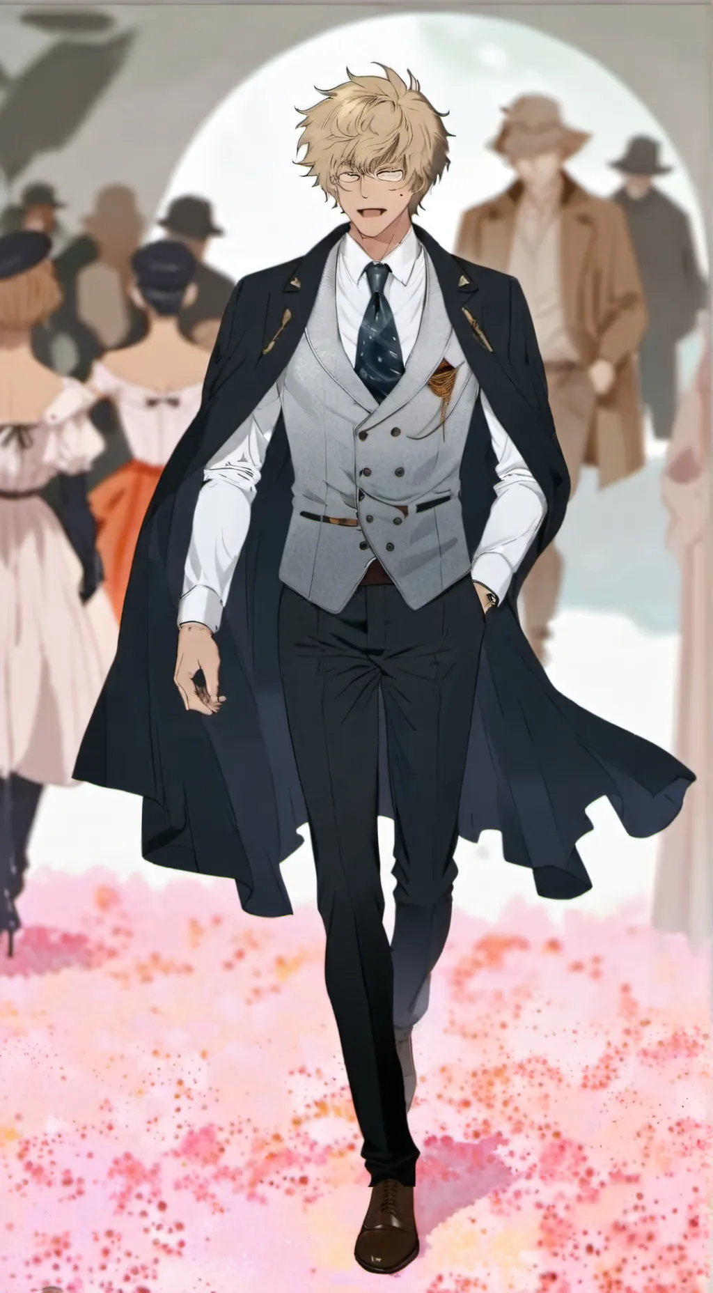 ai character: bakugo background