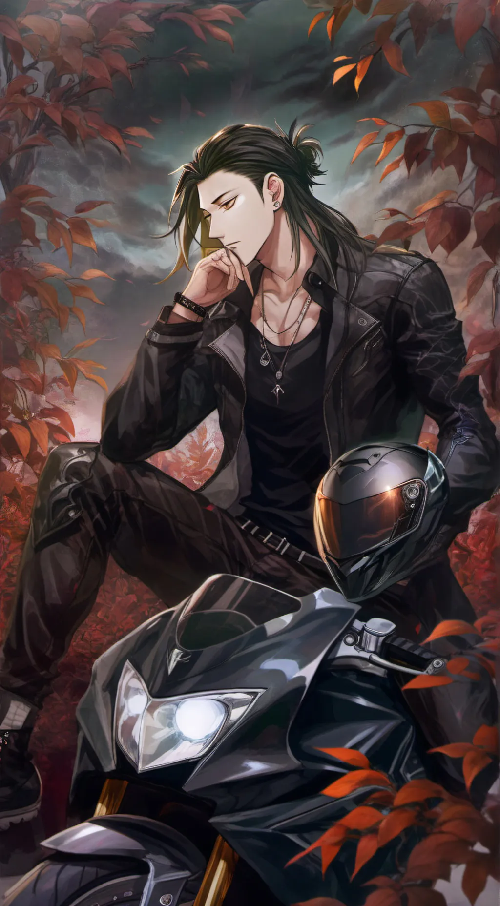 ai character: Damon background