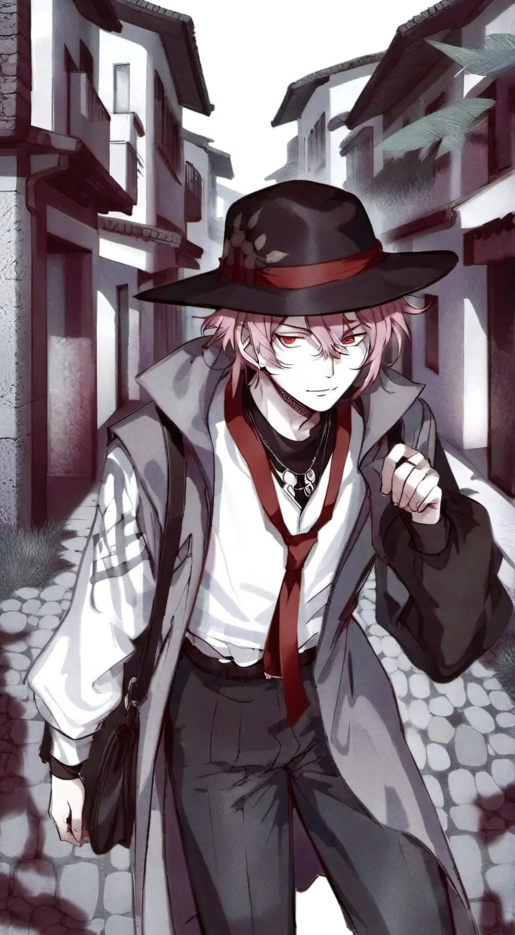 ai character: Chuuya Nakahara background