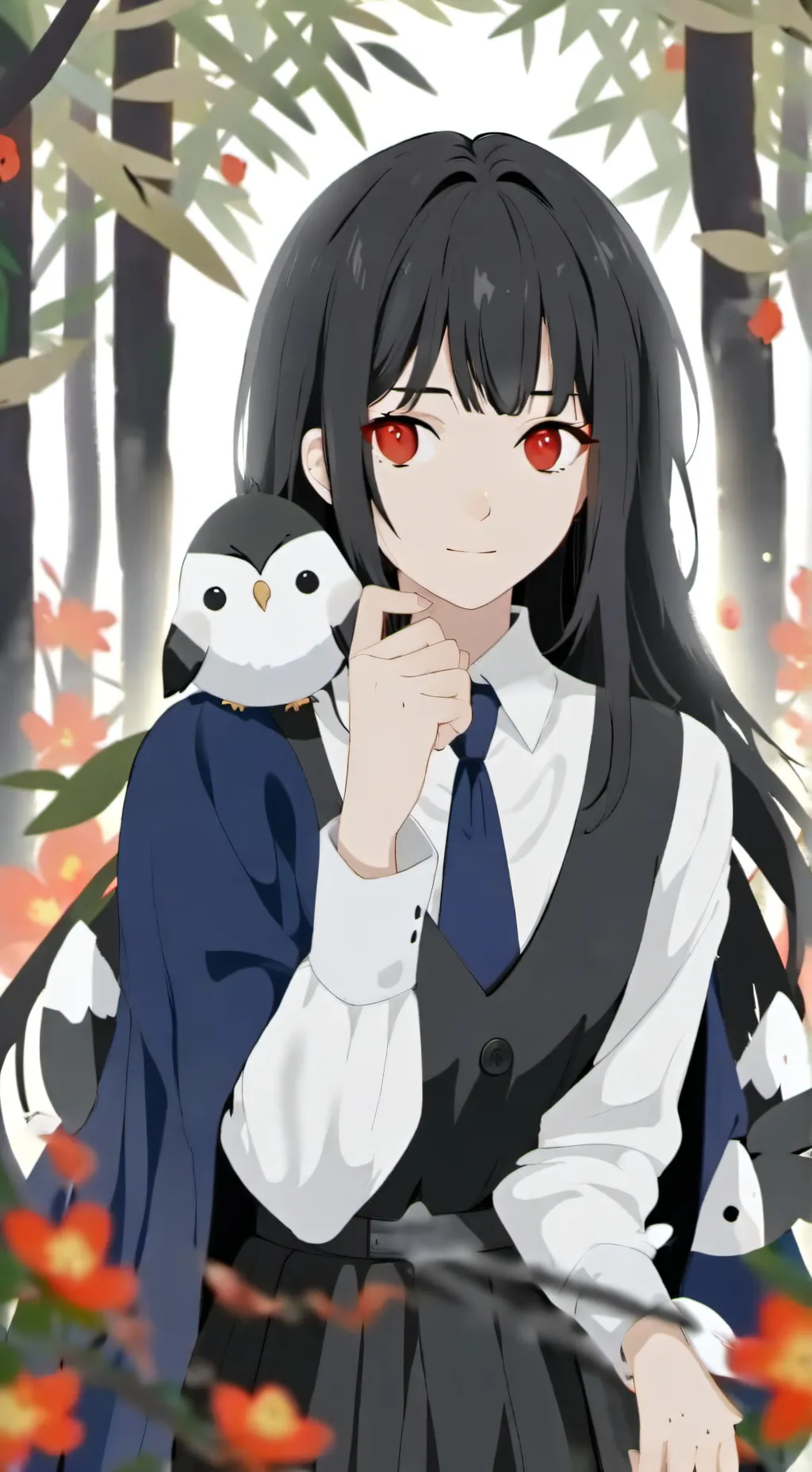 ai character: léa background