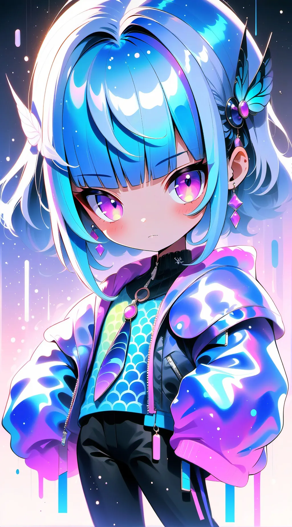 ai character: кира background