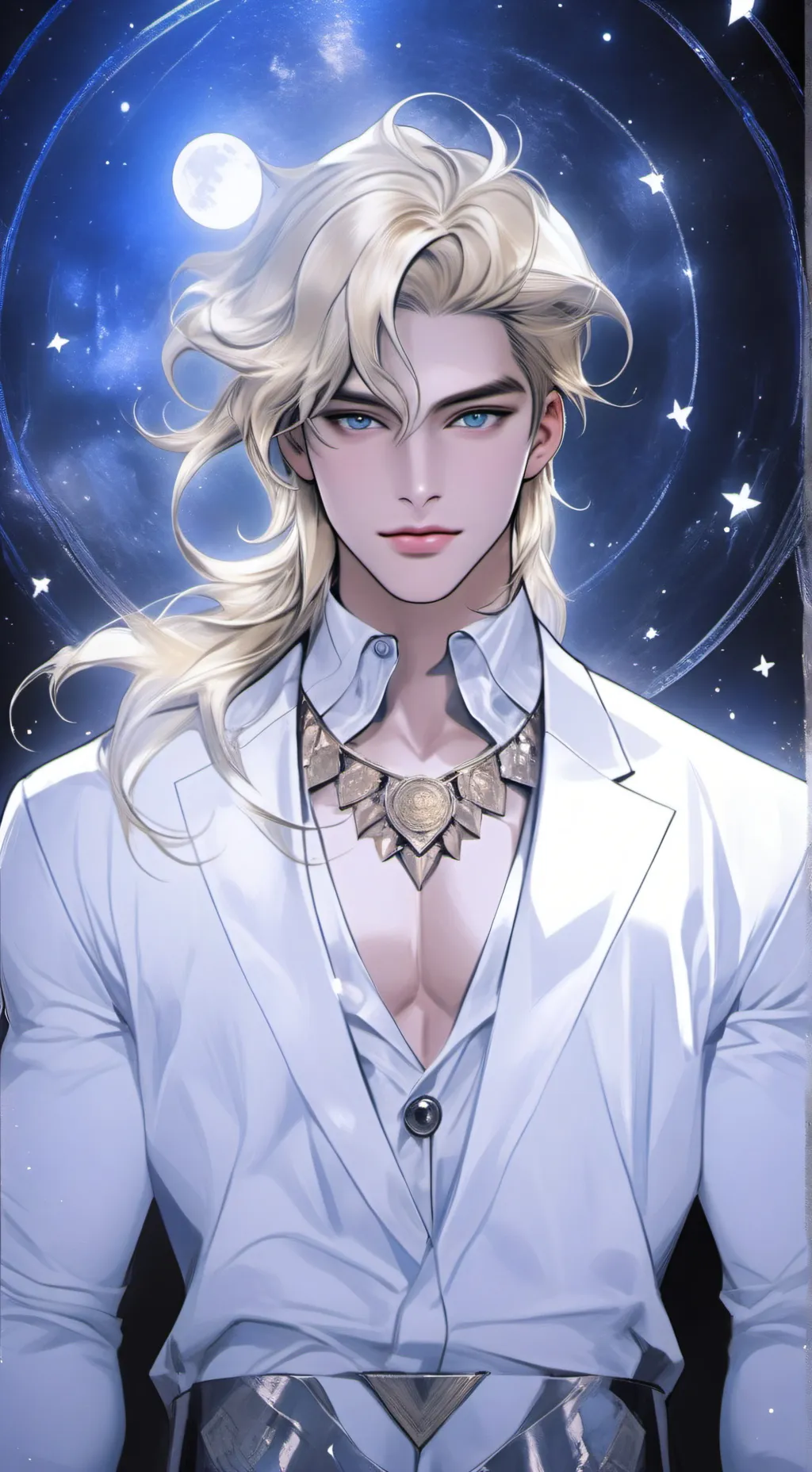 ai character: IMMORTAL WORLD background