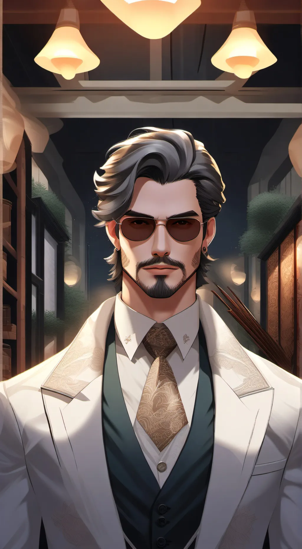 ai character: Dad  background