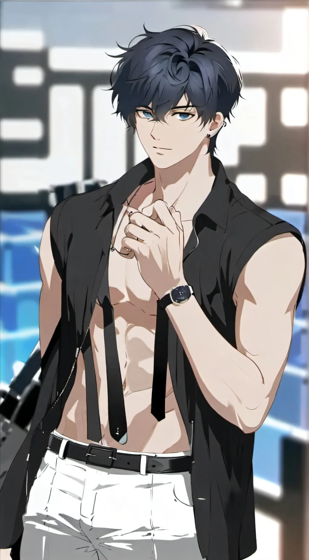 ai character: Ren background