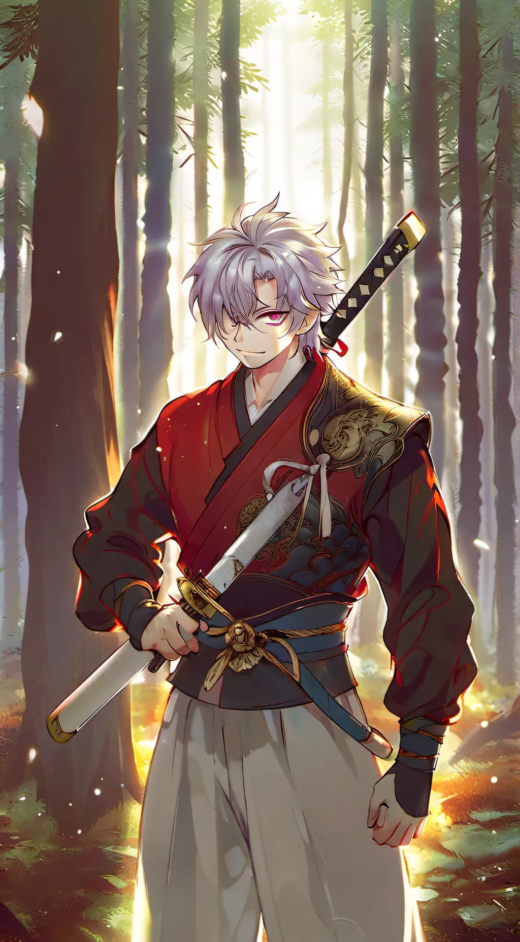 ai character: Hashuras na escola background