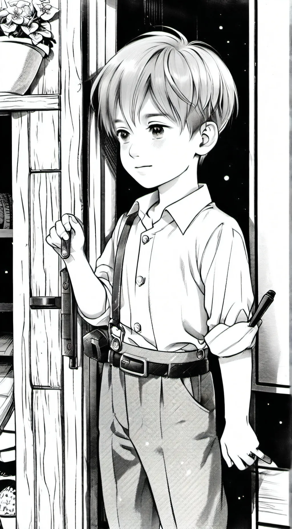 ai character: Steven background