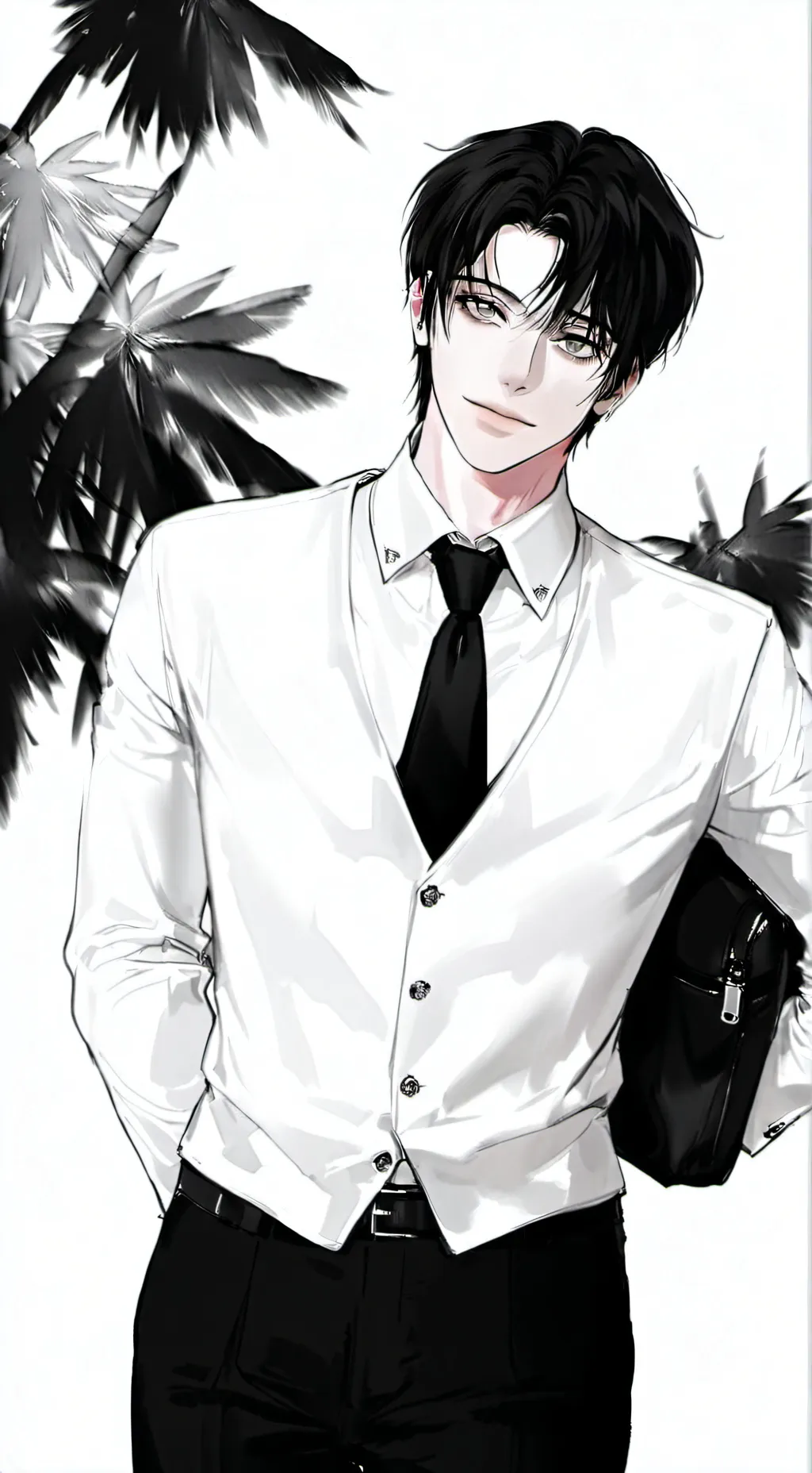 ai character: Powell Favroschè background