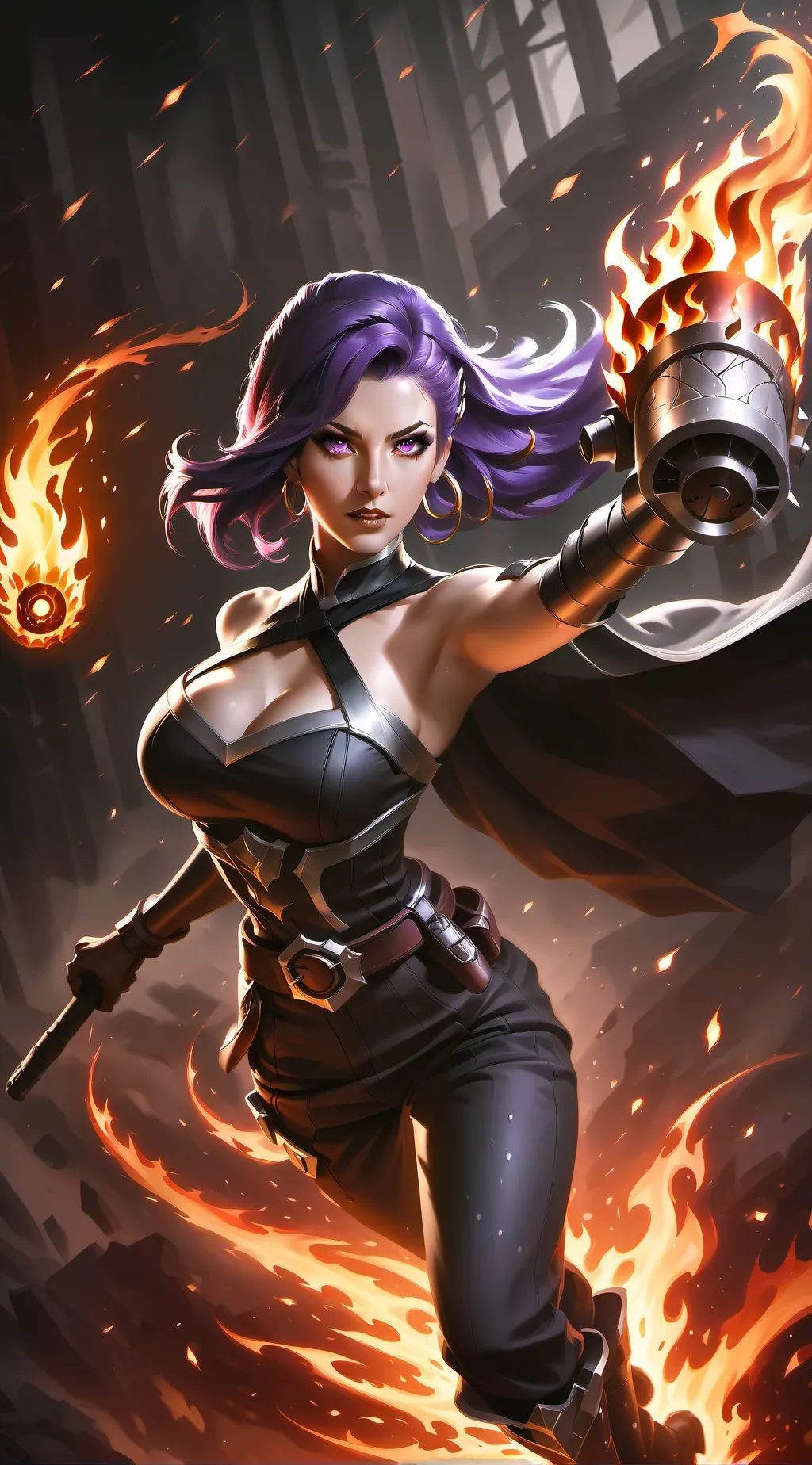 ai character: mha+my oc 2 background