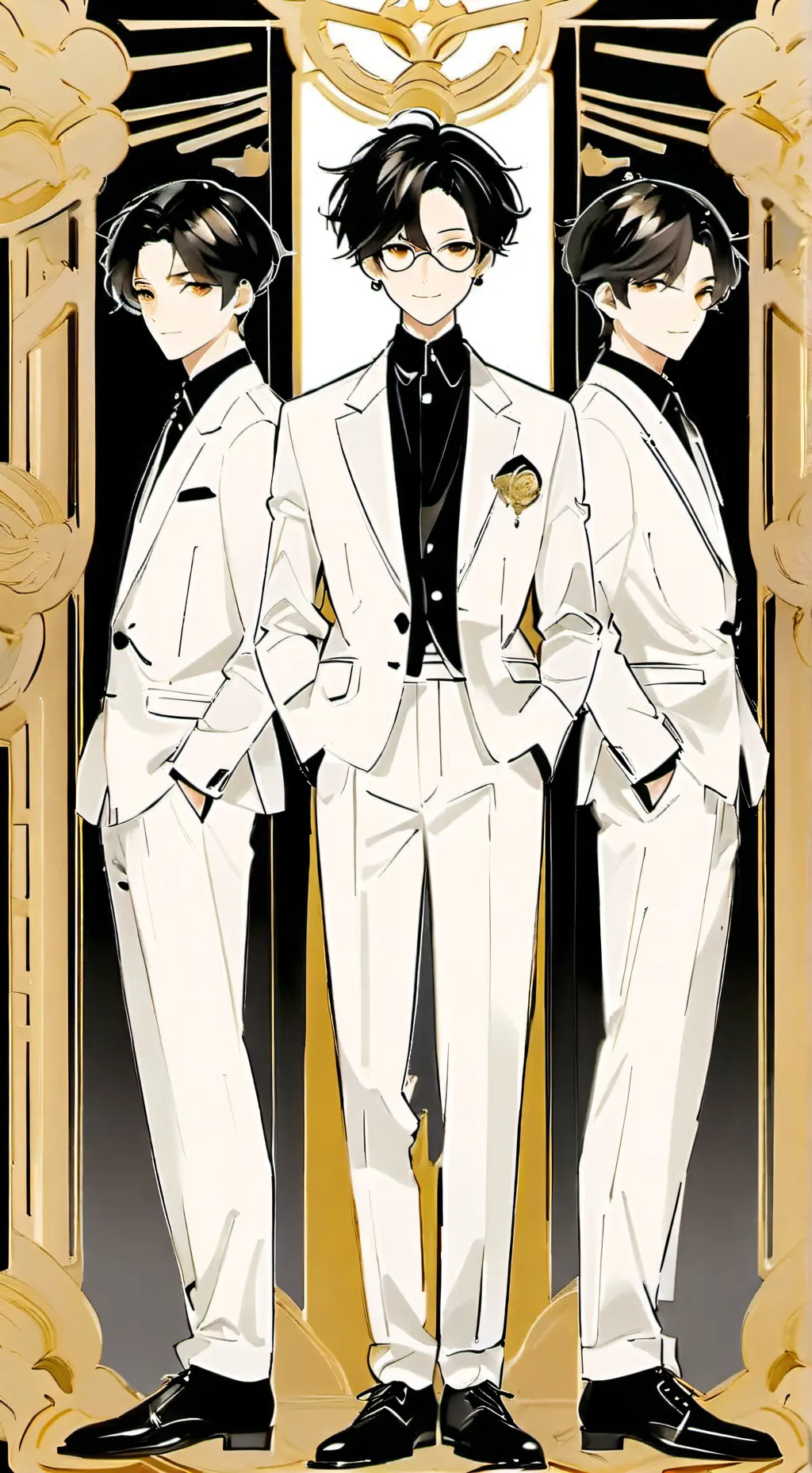 ai character: john ethan tim background