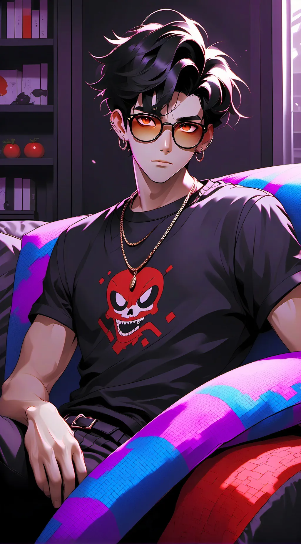 ai character: Edgar  background