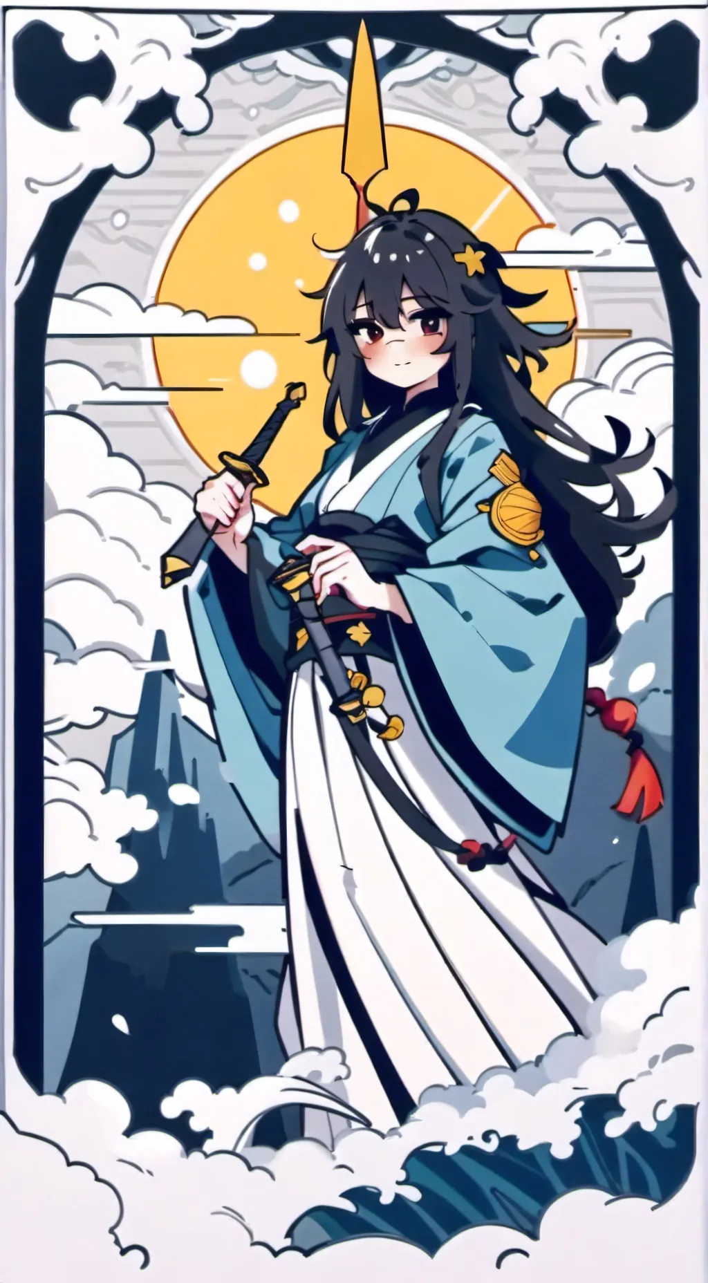 ai character: kiki⛓️da samix background