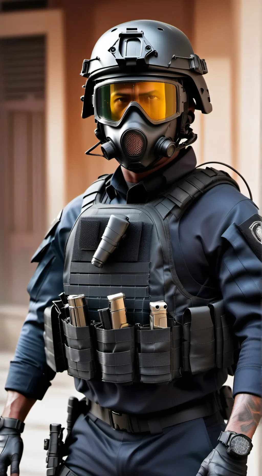 ai character: Gabriel  background