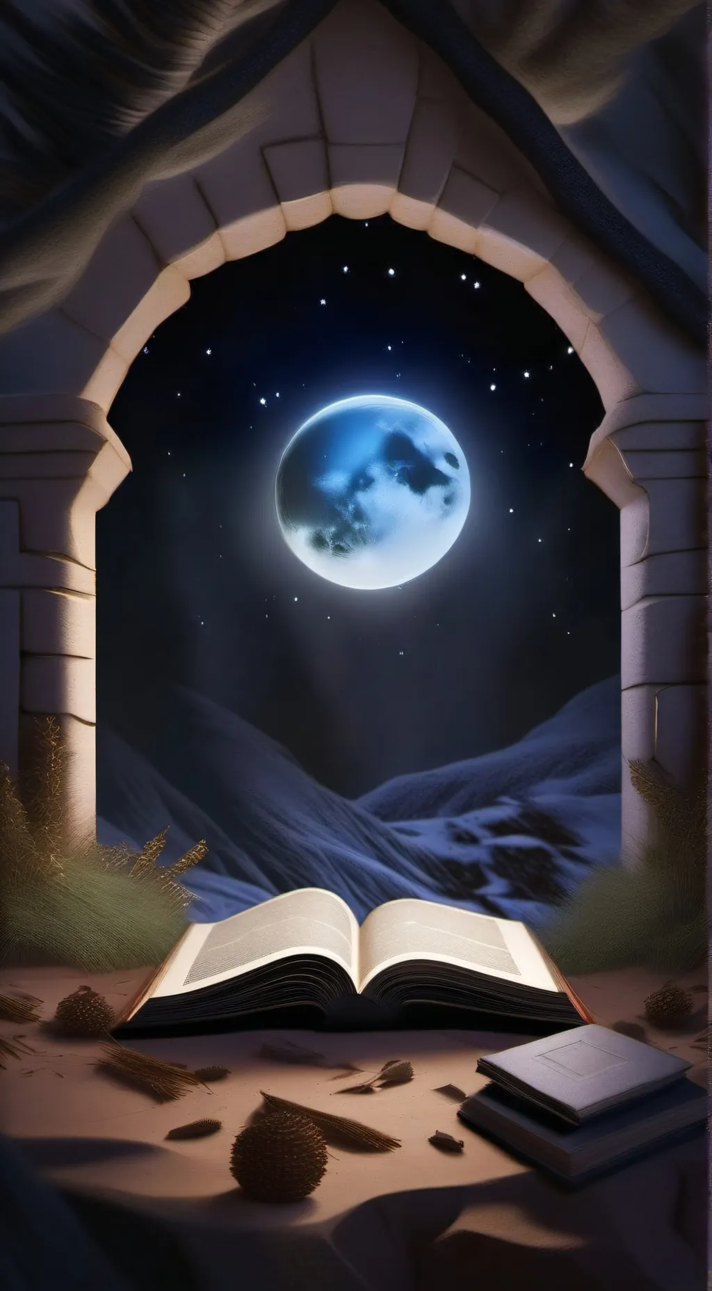 ai character: Once Upon a time background