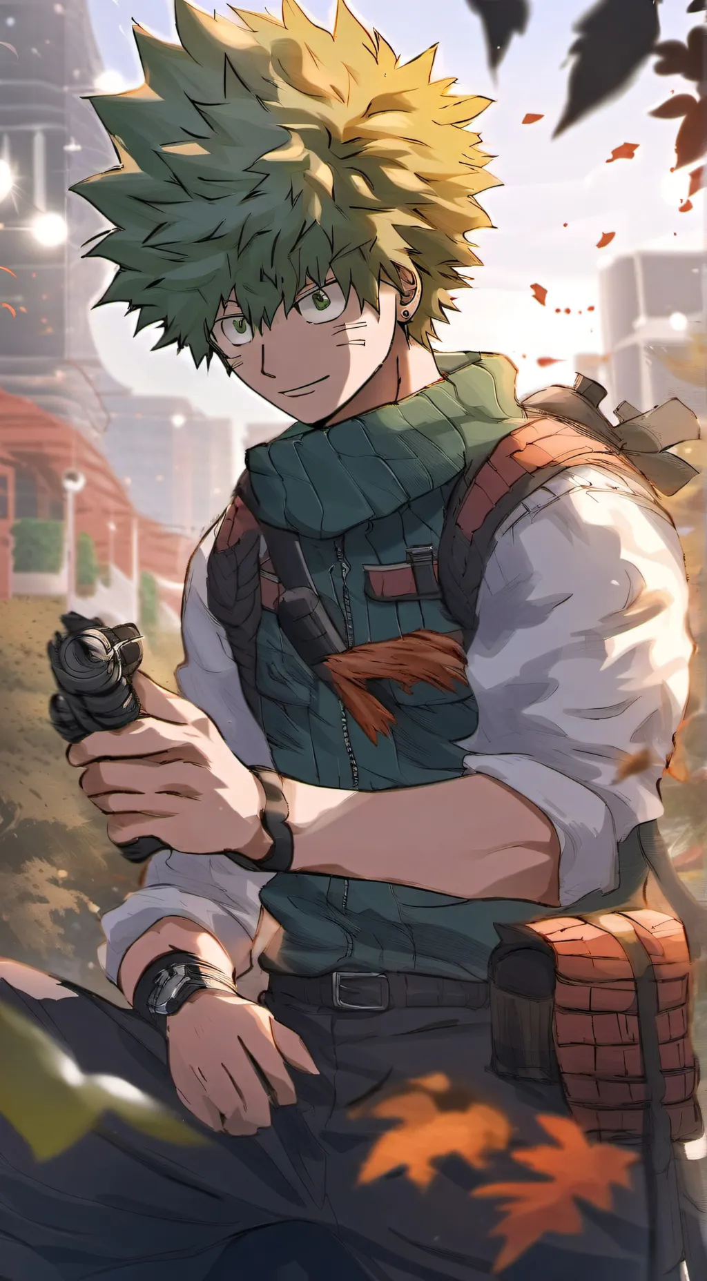 ai character: bakudeku background