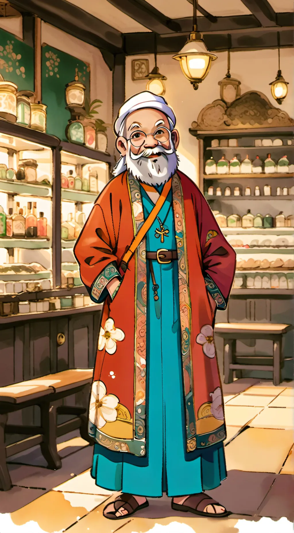 ai character: THE SURVIVAL  background