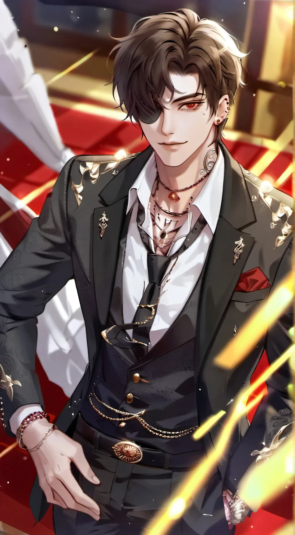 ai character: Léo  background