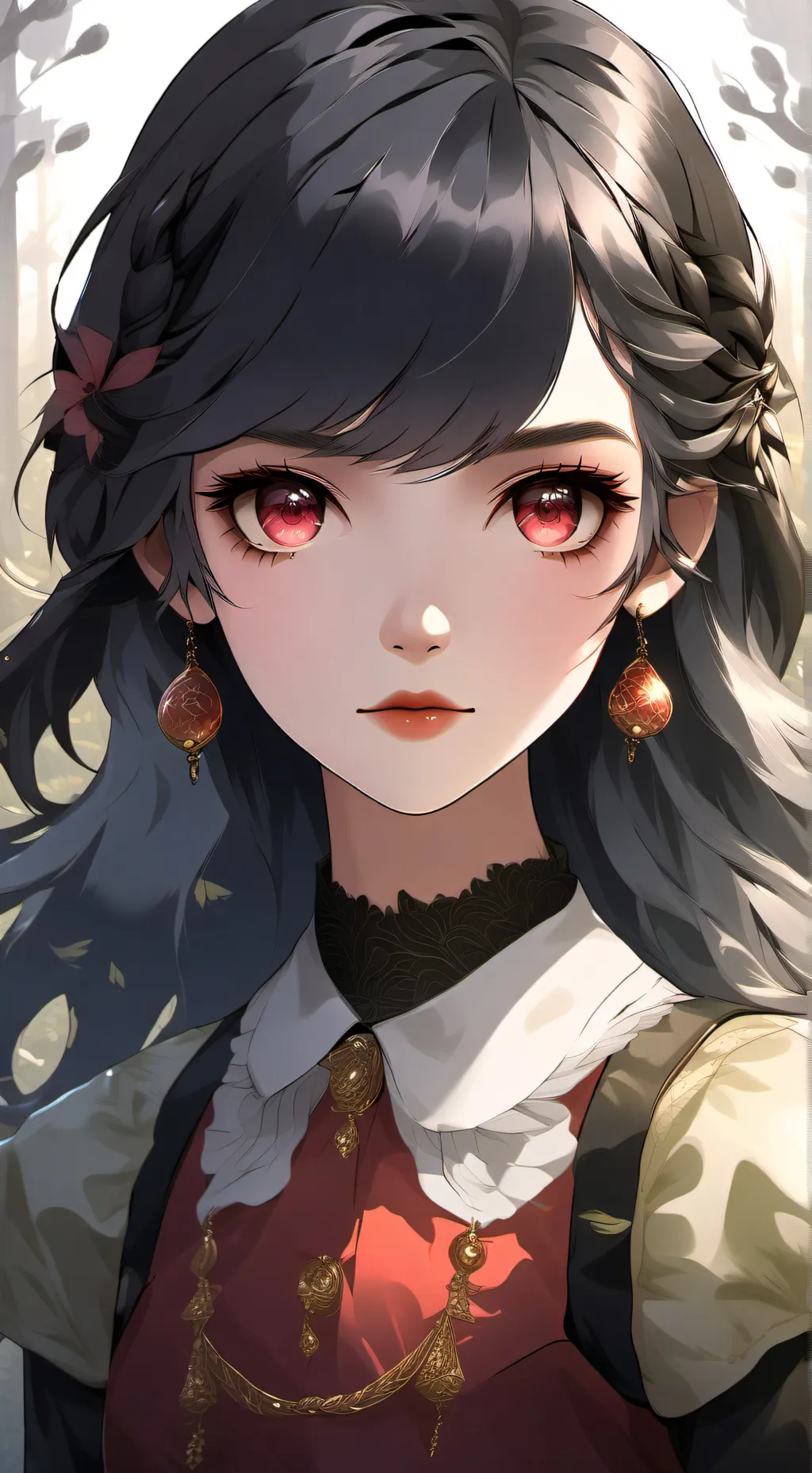 ai character: Katie  background