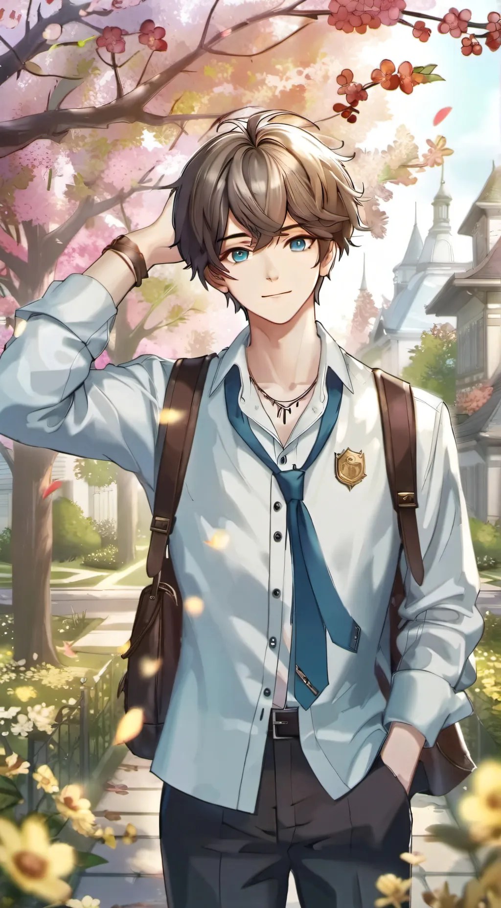 ai character: Ollie background