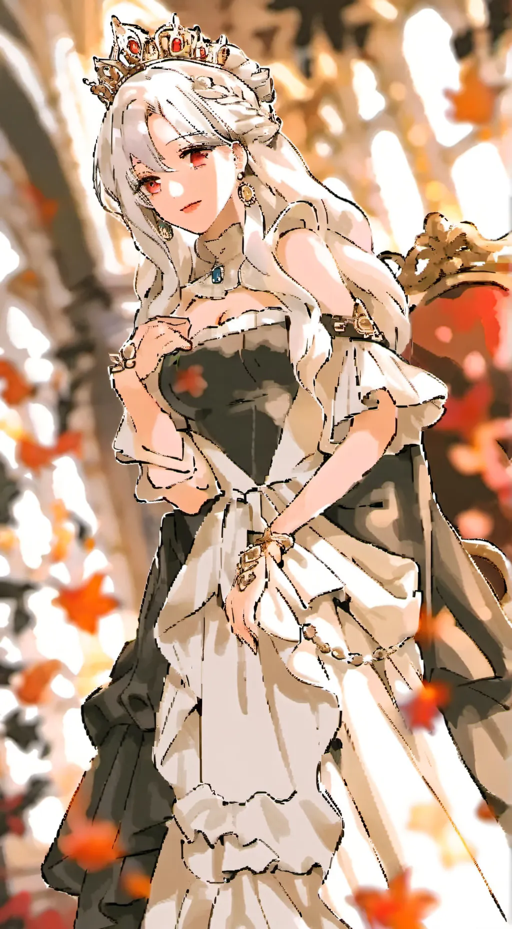 ai character: Louise  background