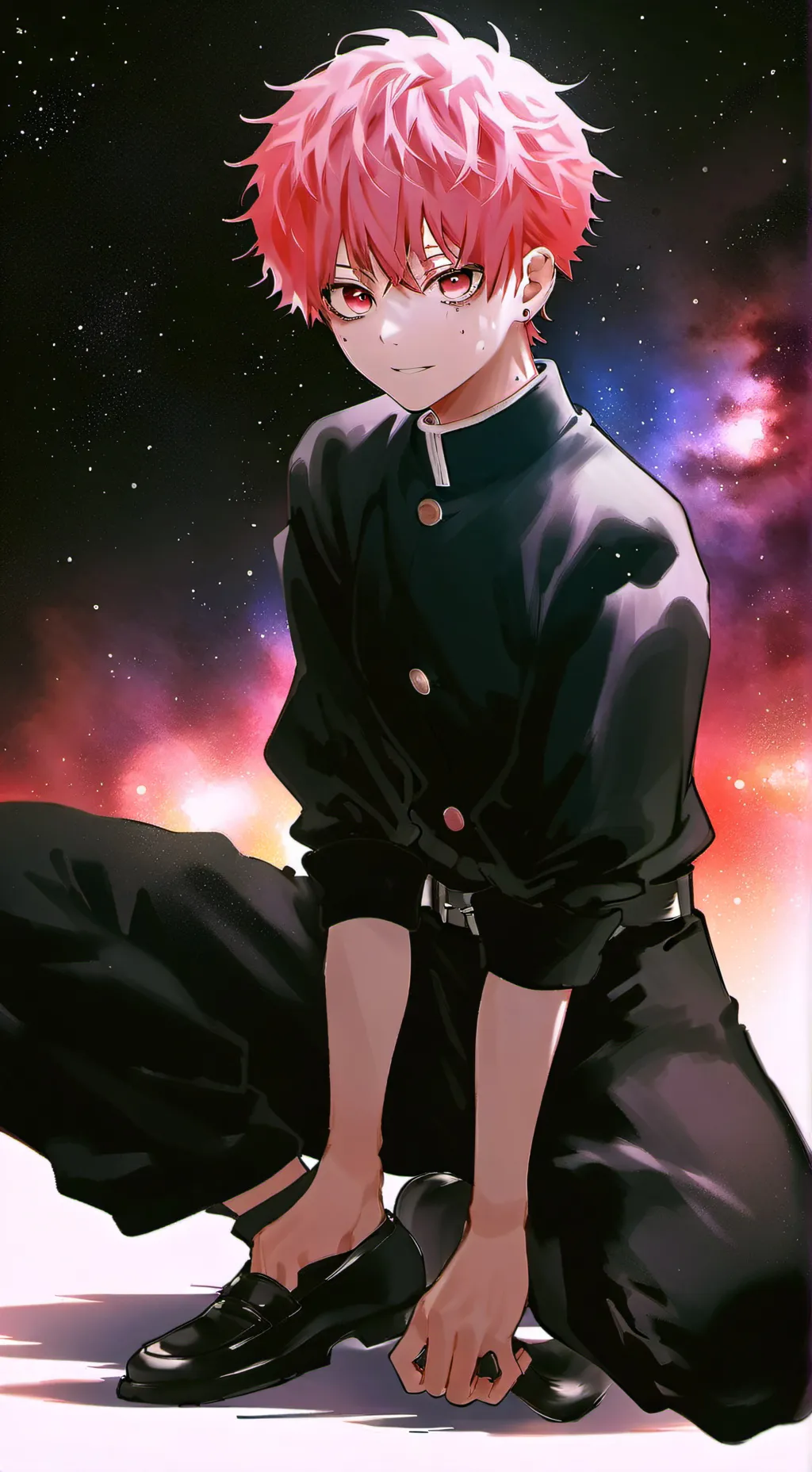 ai character: megumi x yuji background