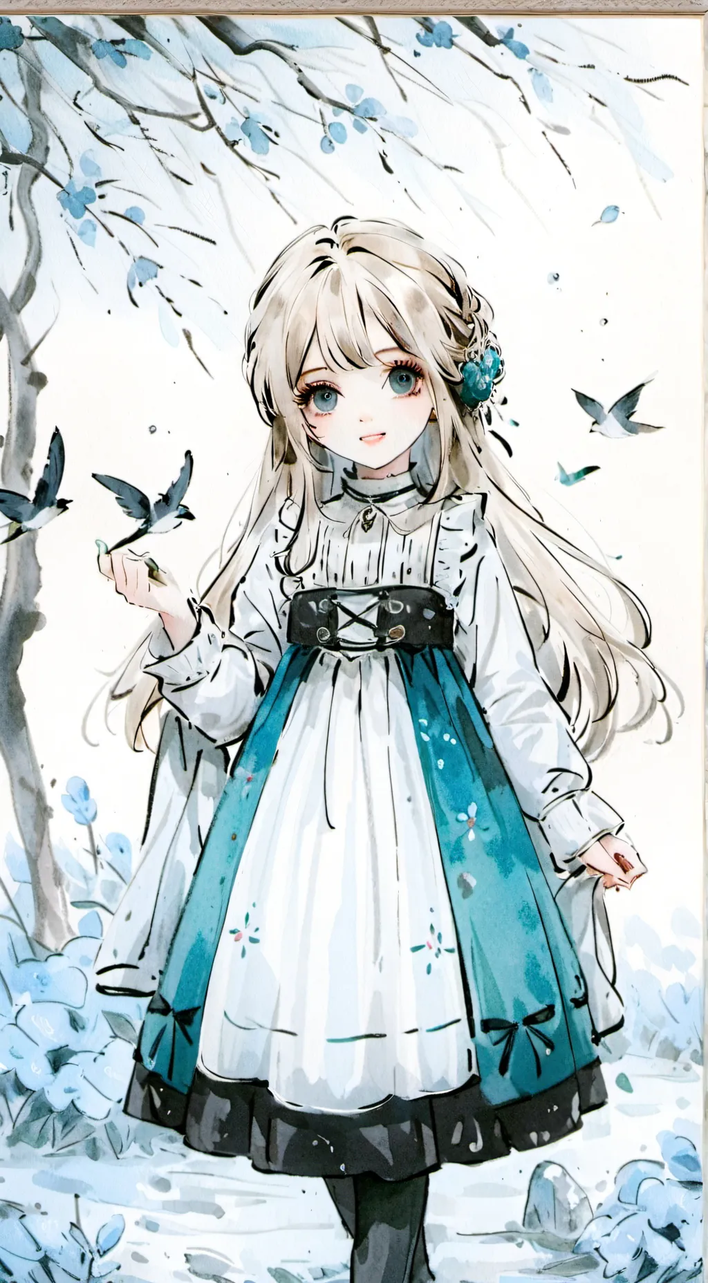 ai character: Kelly background