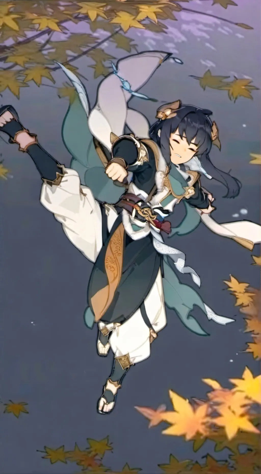 ai character: Muichiro  background