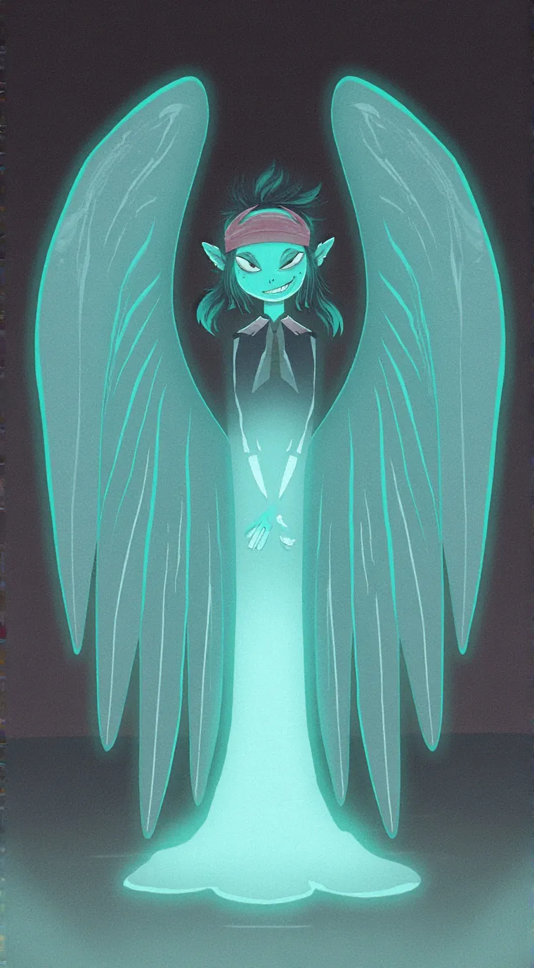 ai character: mandarina 🍊 background