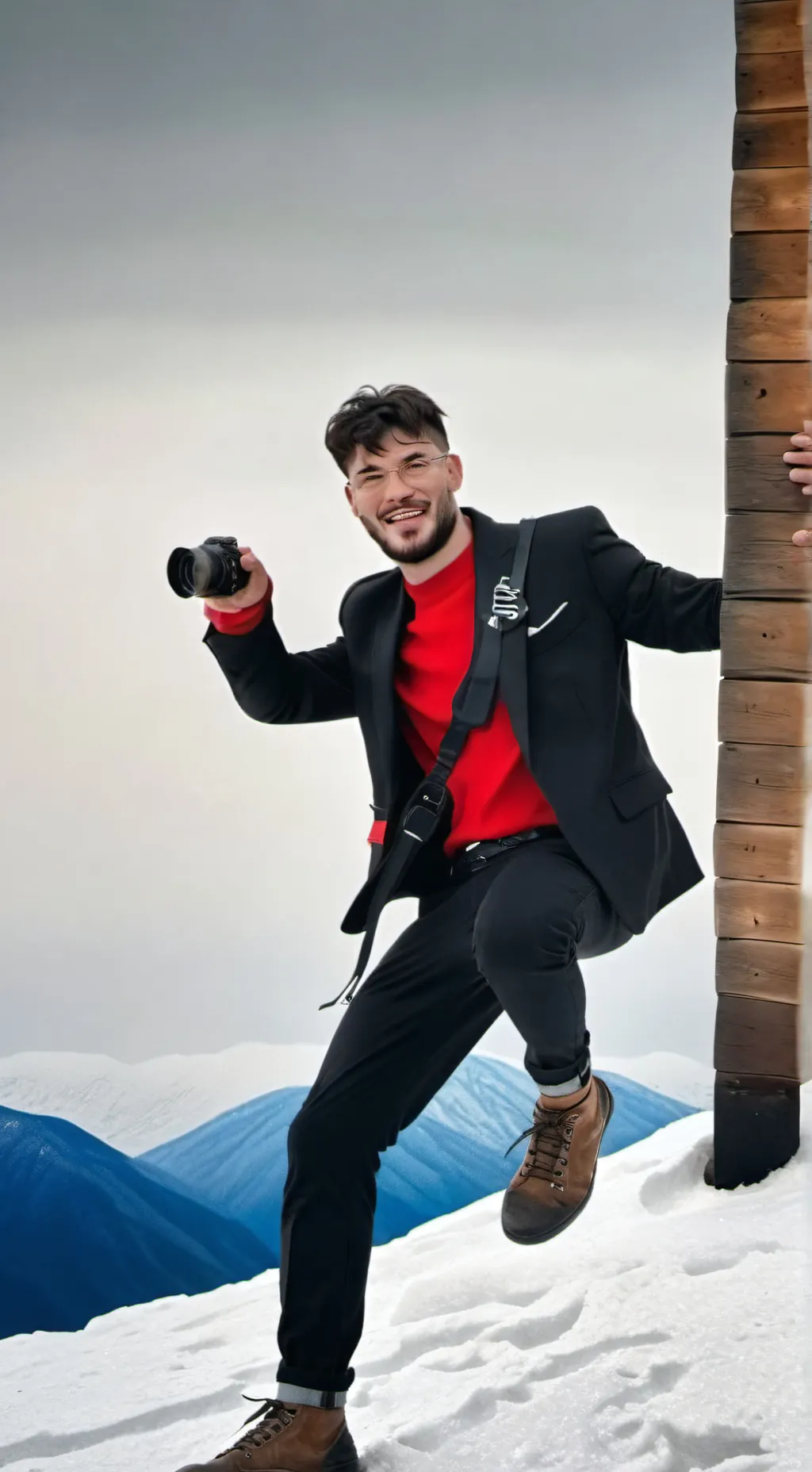 ai character: James M and Willne background