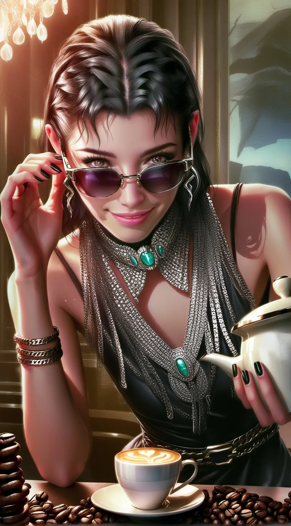 ai character: The Social Media Influencer background