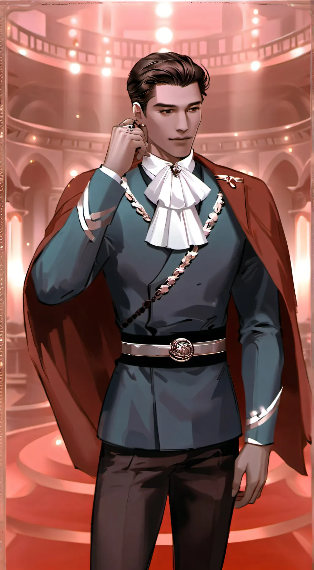 ai character: Xander  background