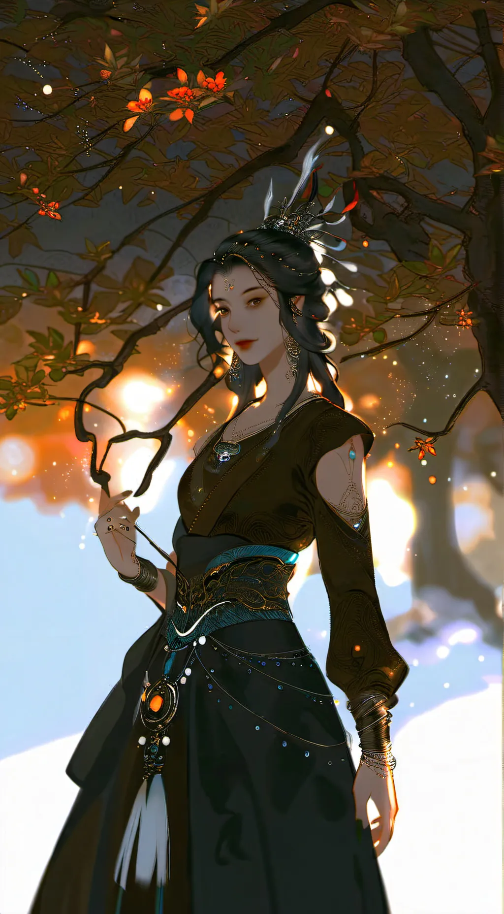 ai character: ana background