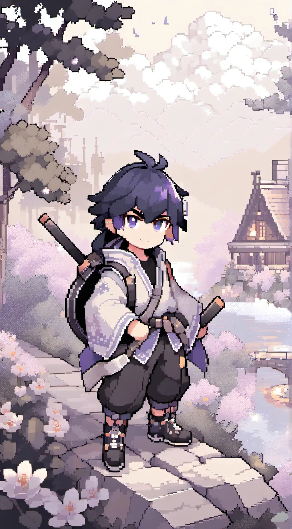 ai character: Ein background