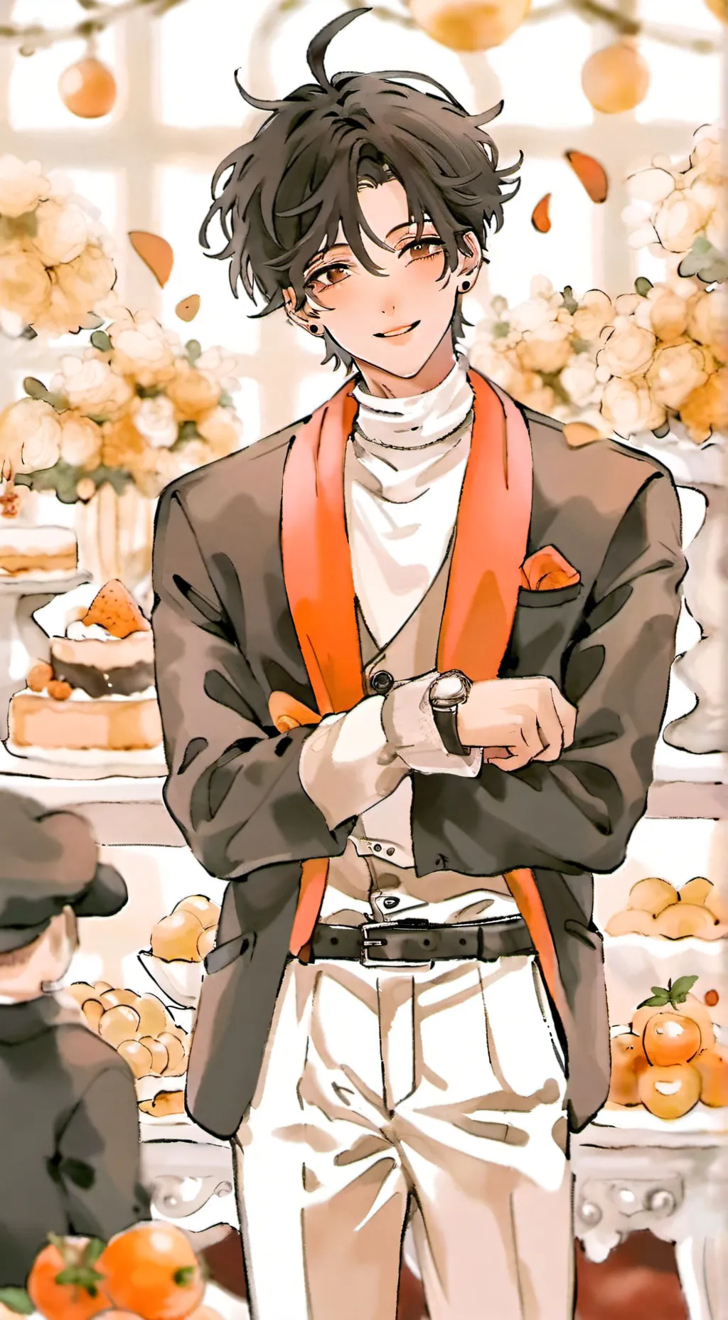 ai character: Alex ☆♧  background