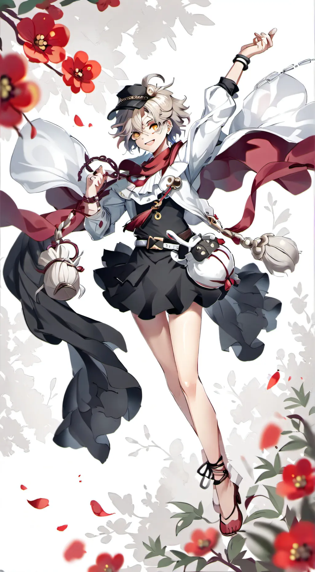 ai character: kny background