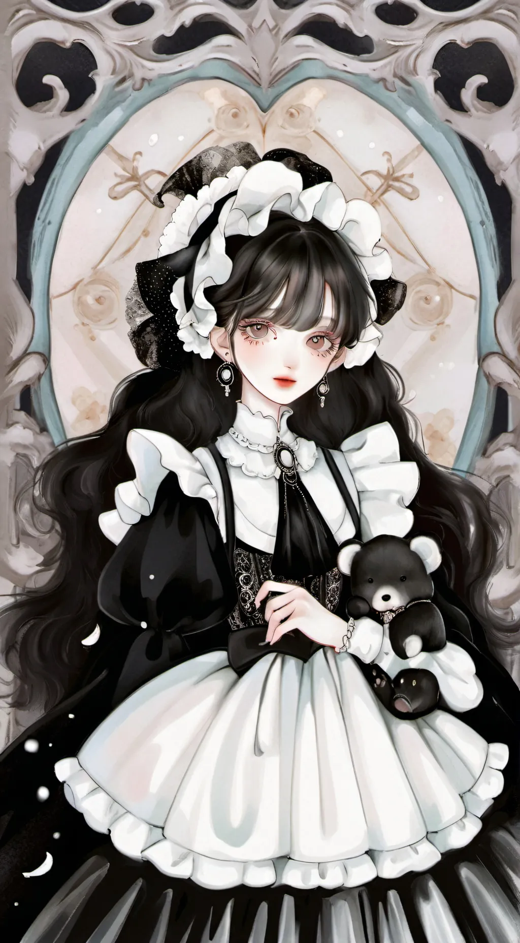 ai character: Tina background