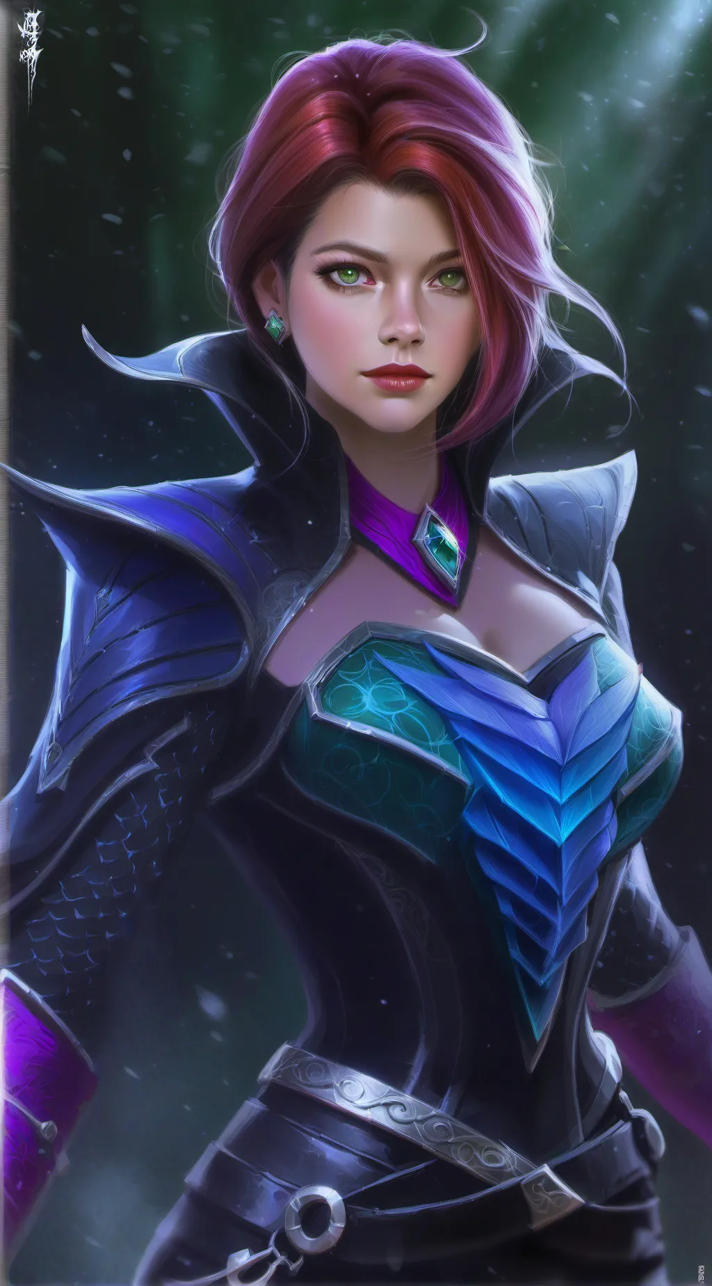 ai character: Isabella Winter  background