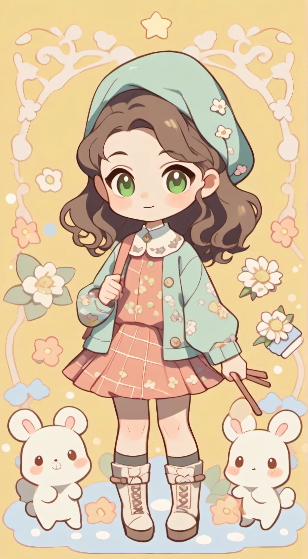 ai character: i farted  background