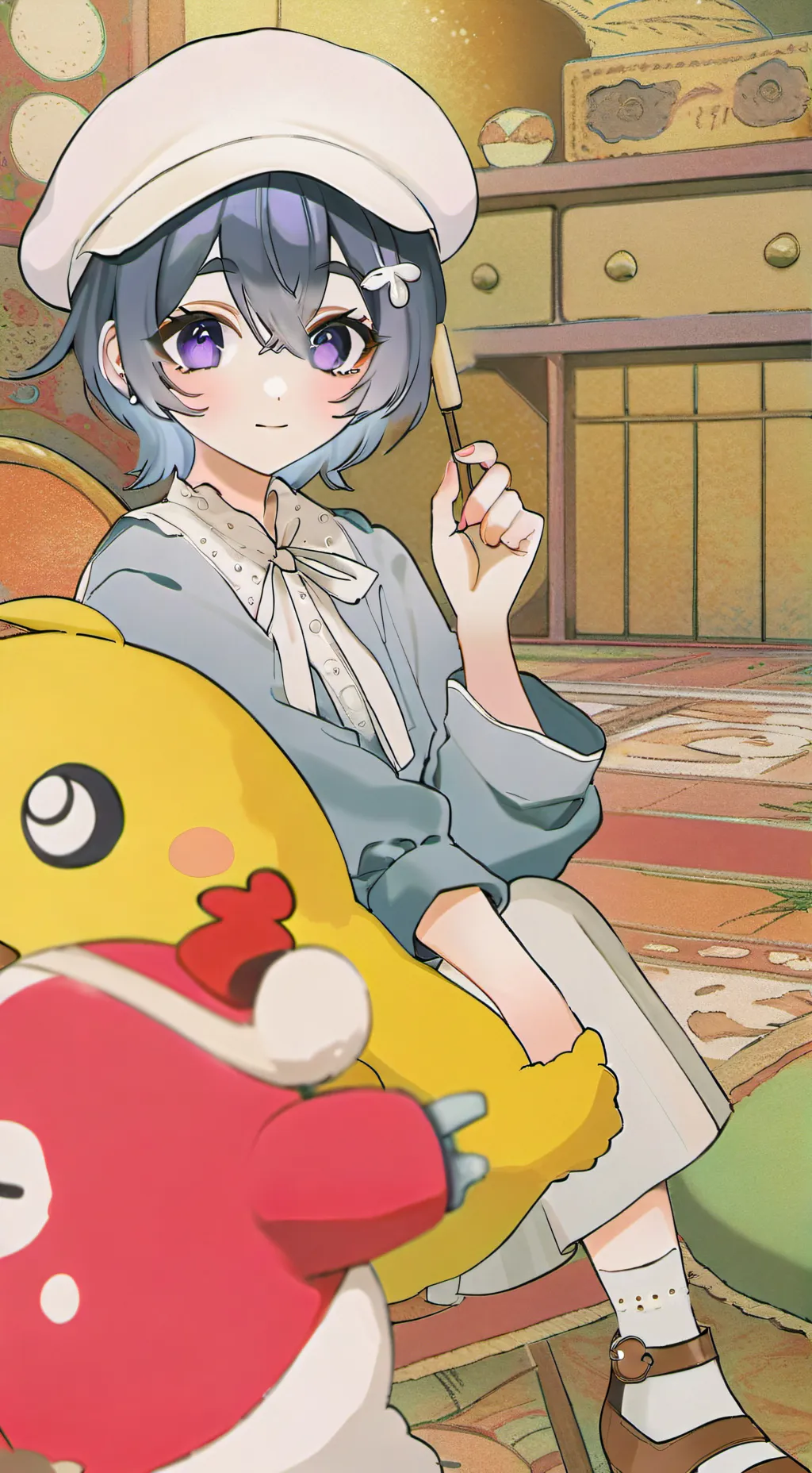 ai character: charlotte  background