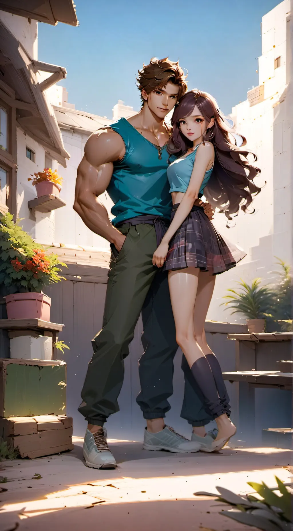 ai character: Lila background