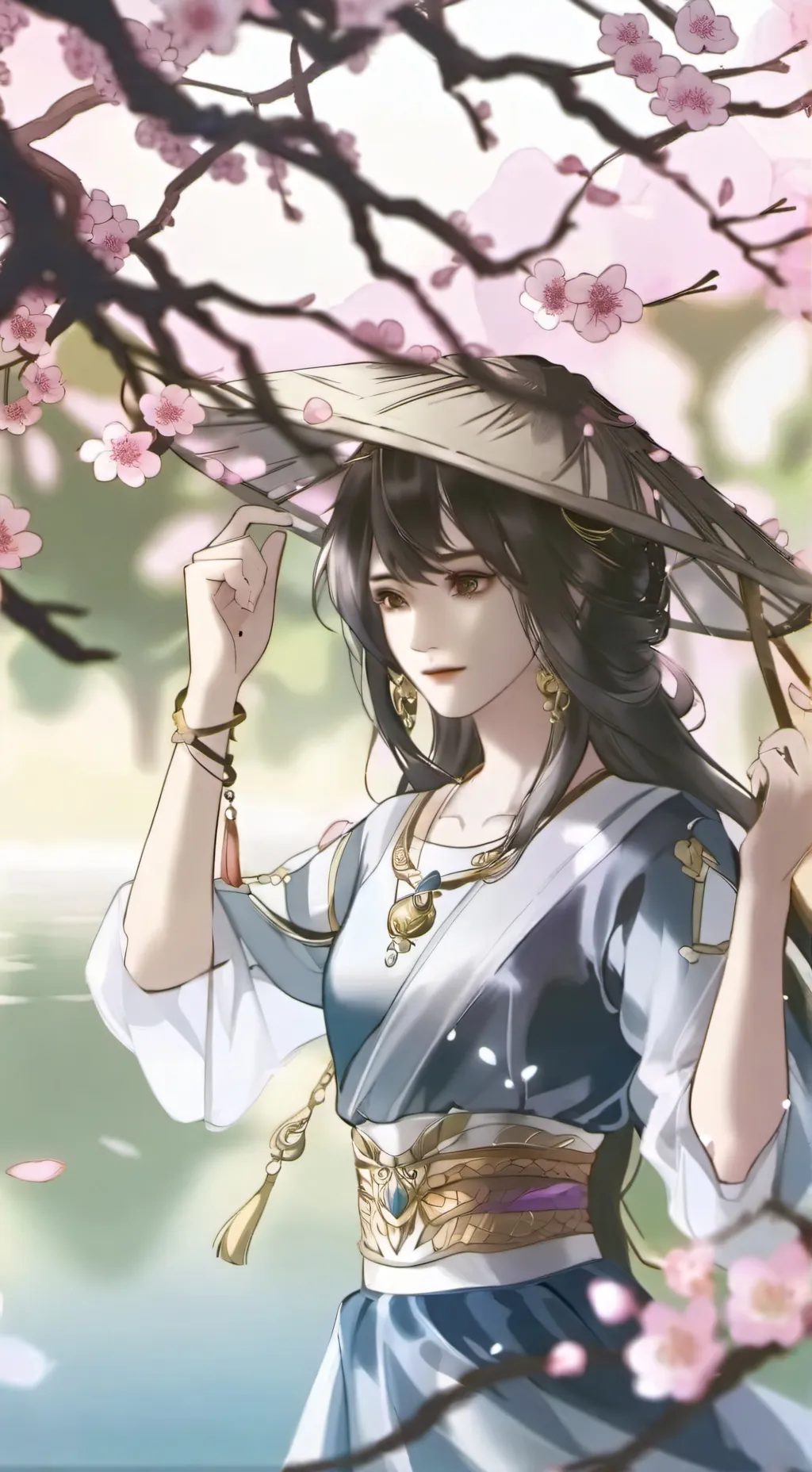 ai character: Yessica  background