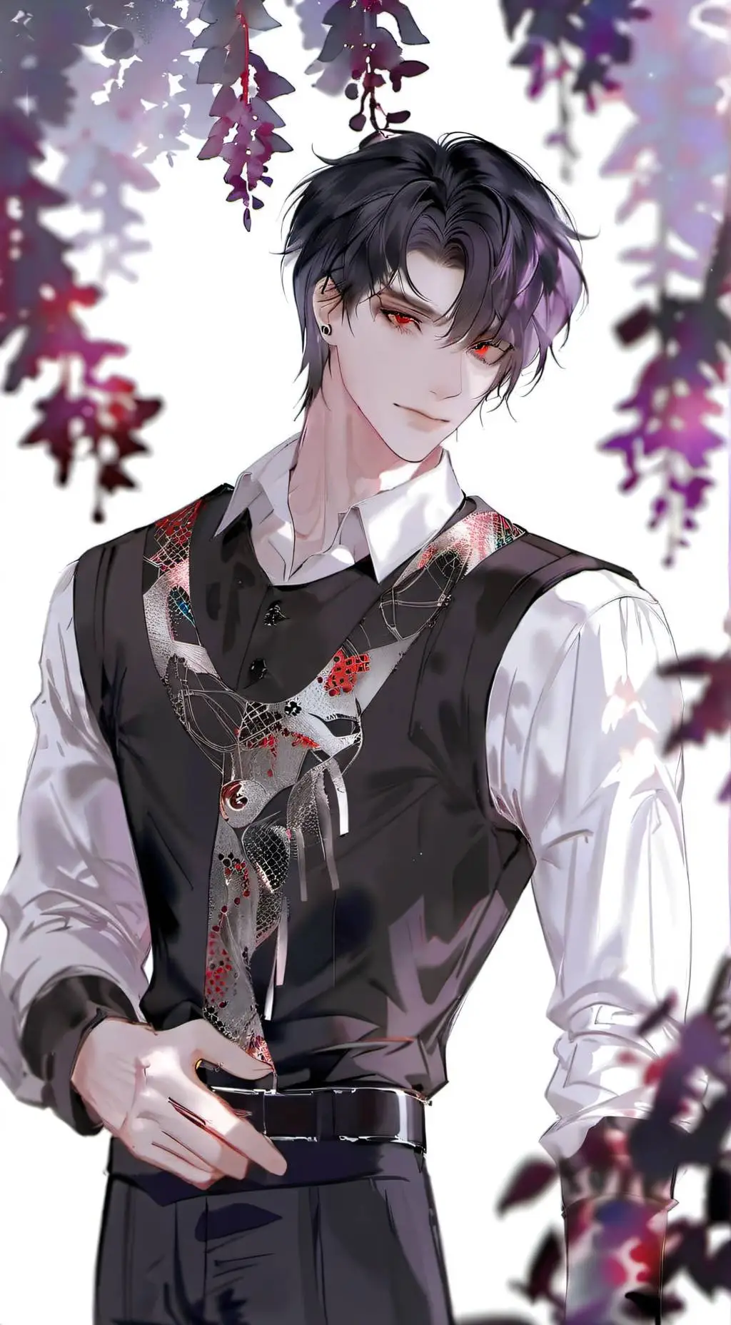 ai character: Ash background