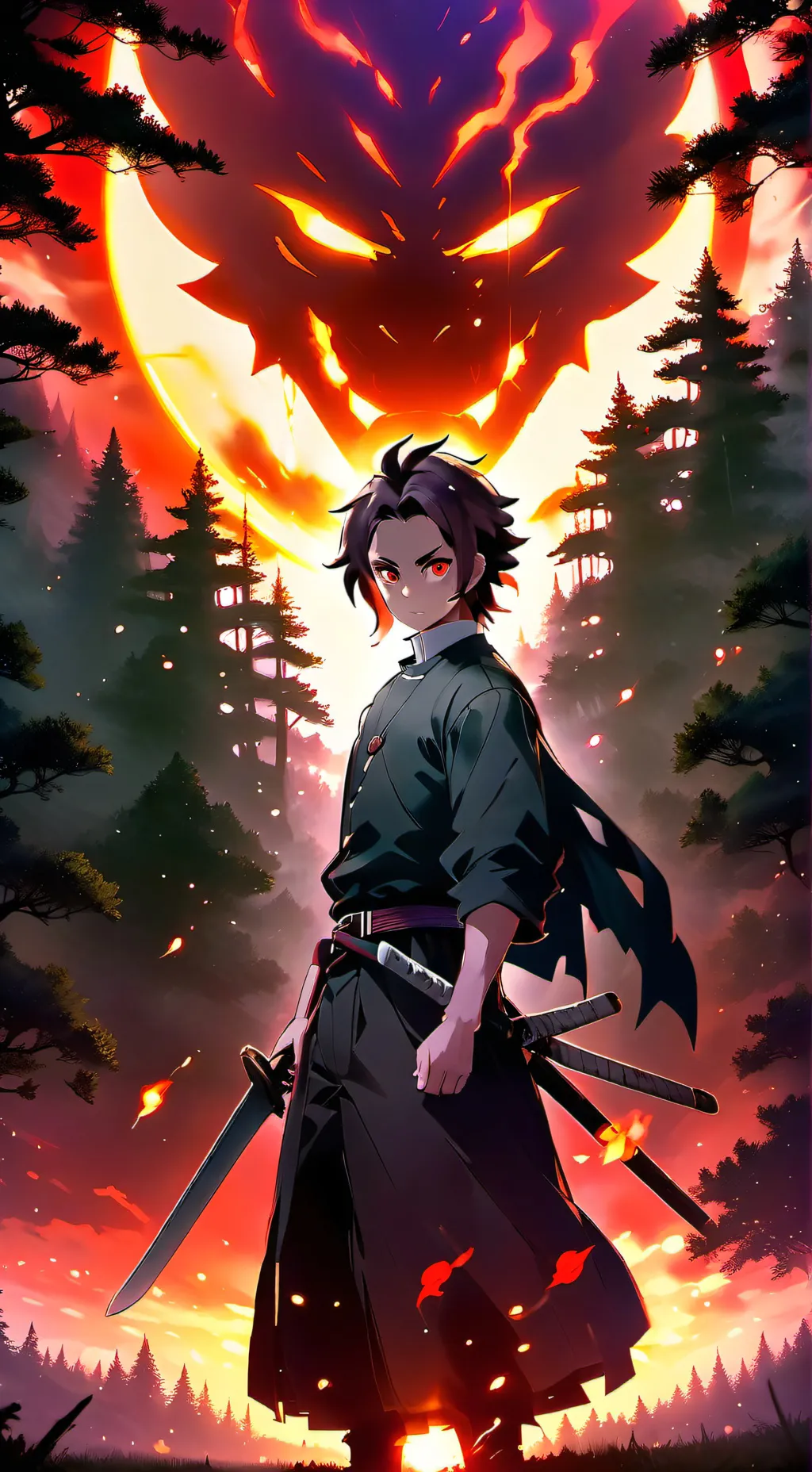 ai character: KNY(Hashiras) background