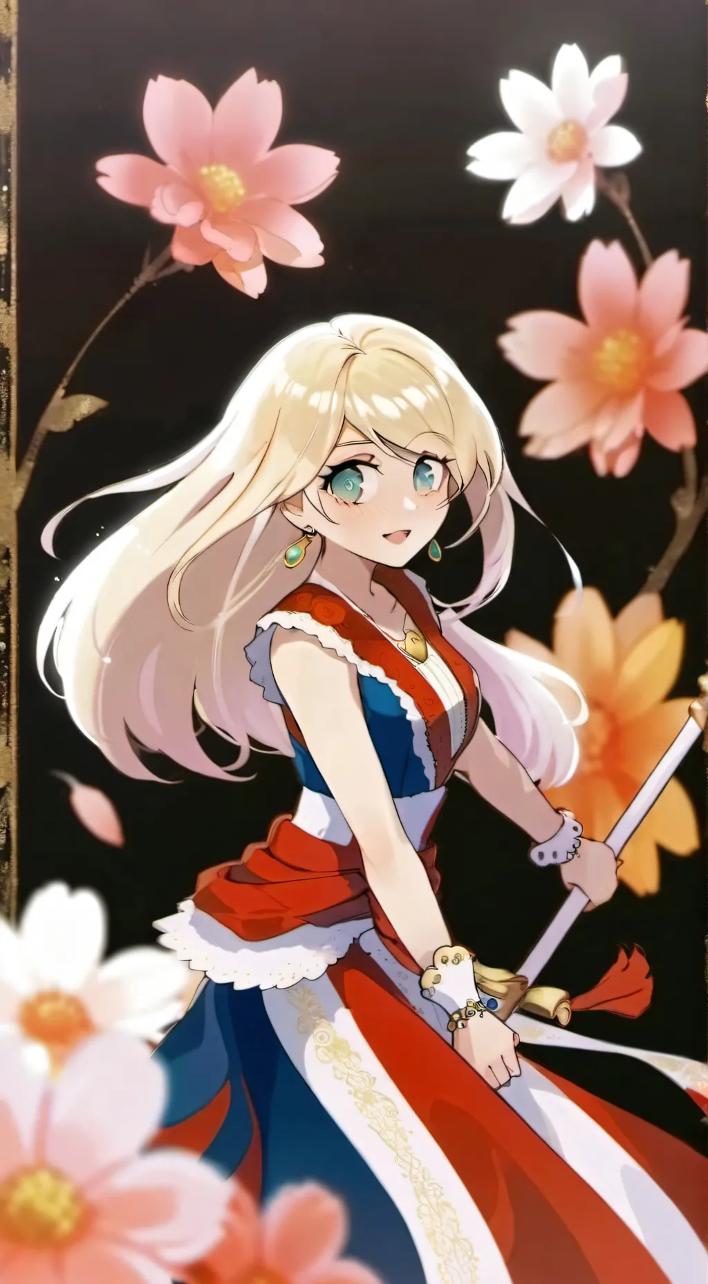 ai character: celeste background