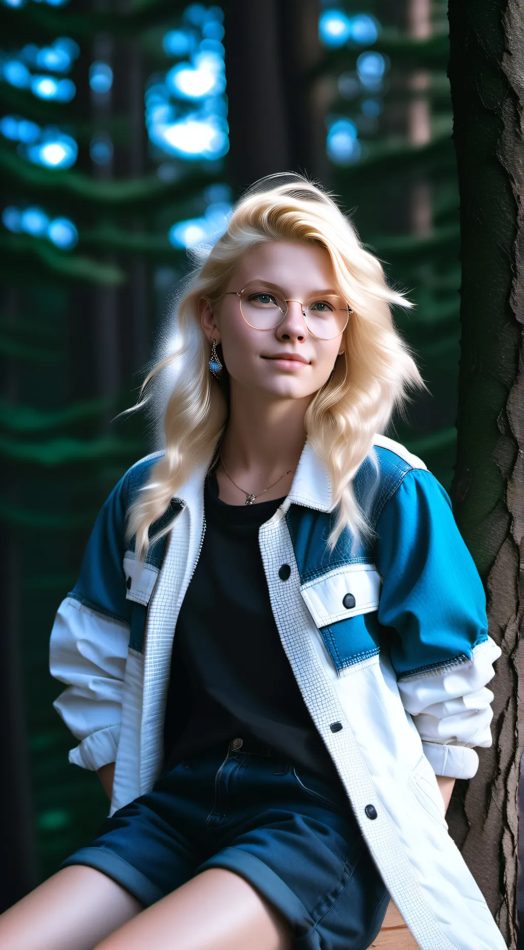 ai character: Amy  background