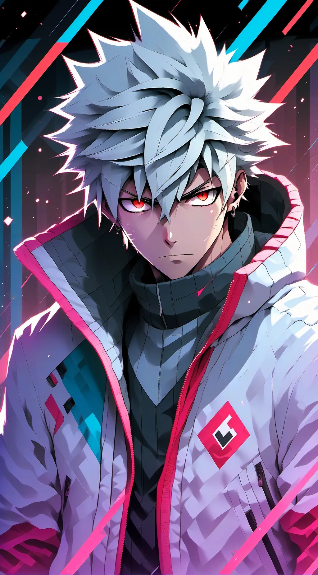 ai character: Bakugo background