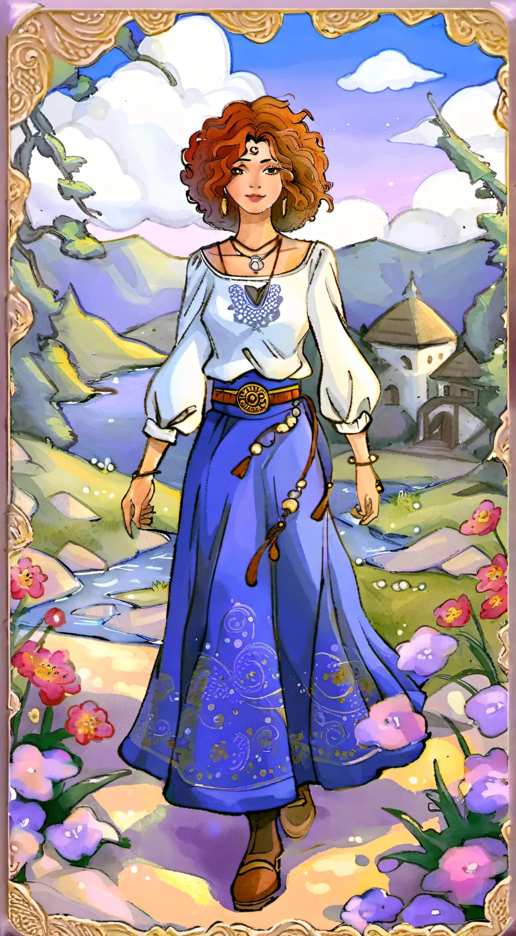 ai character: Frances background