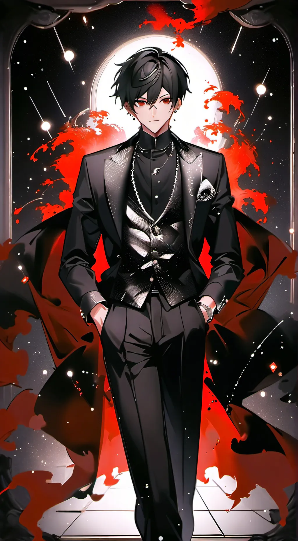 ai character: Morgan  background