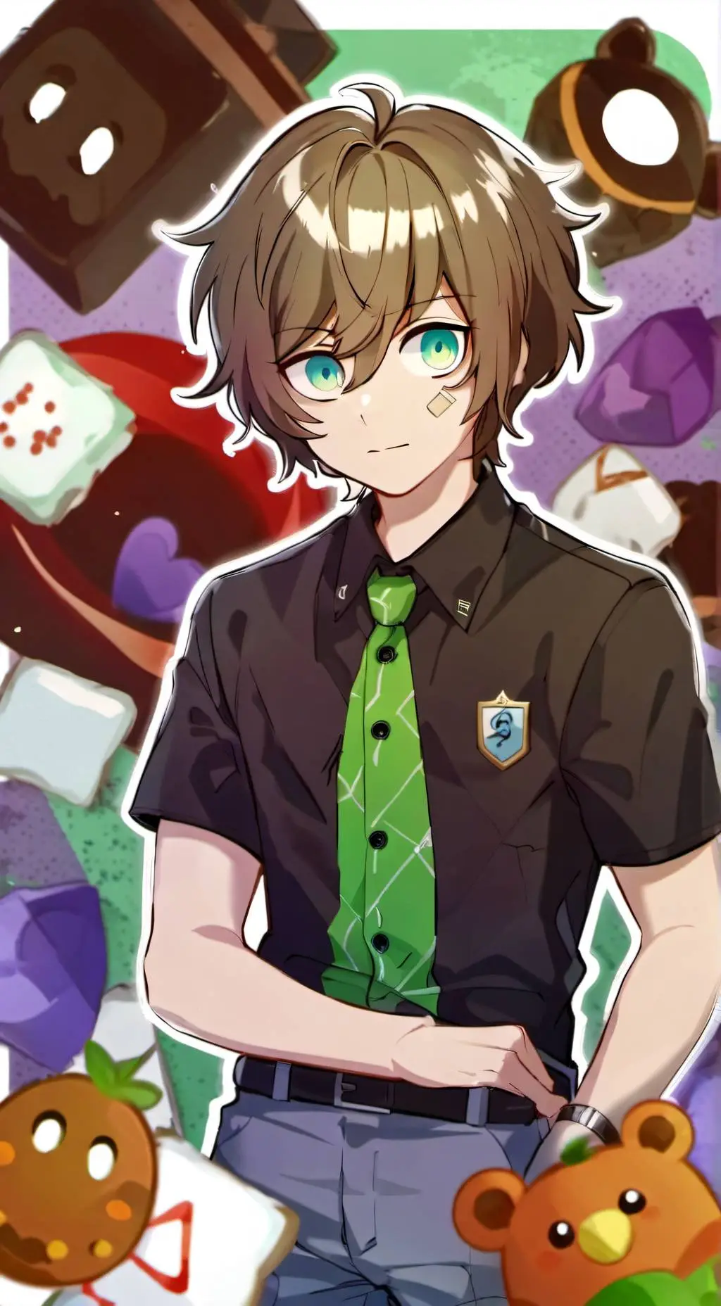 ai character: FaNdOmS mEeT background