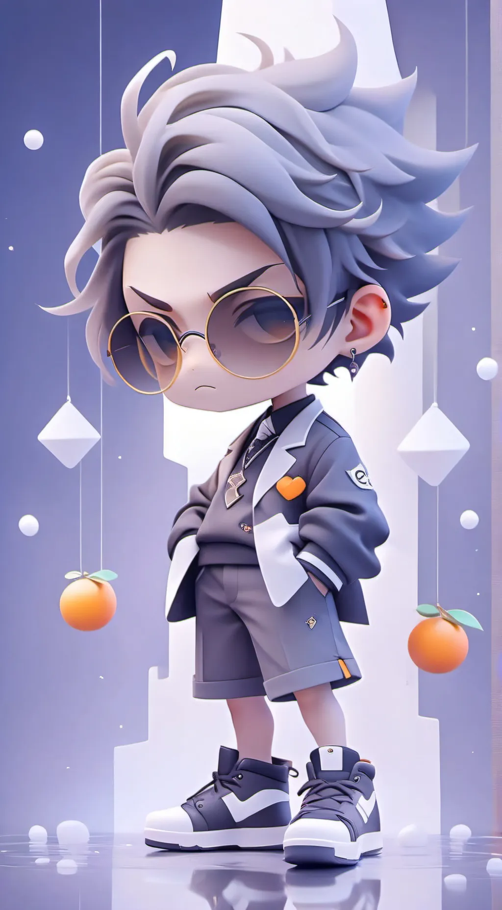 ai character: Naruto  background