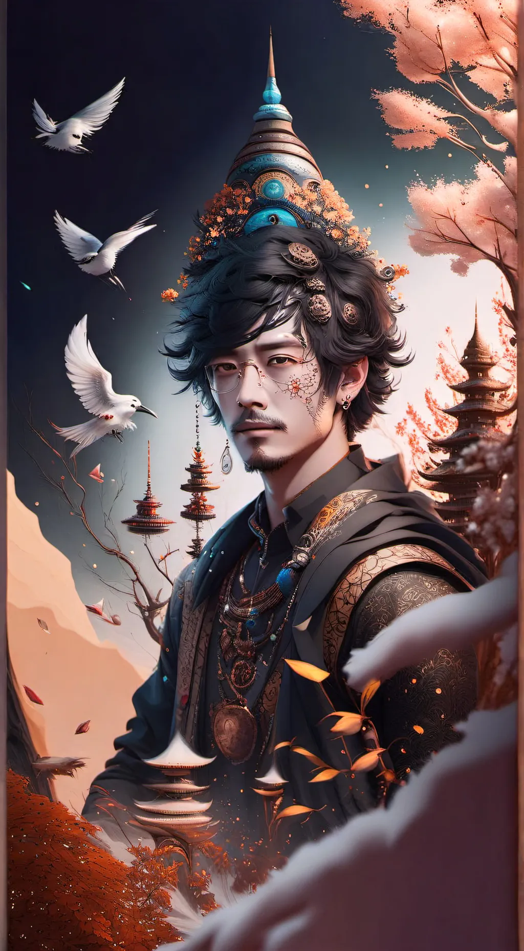 ai character: tu novio background